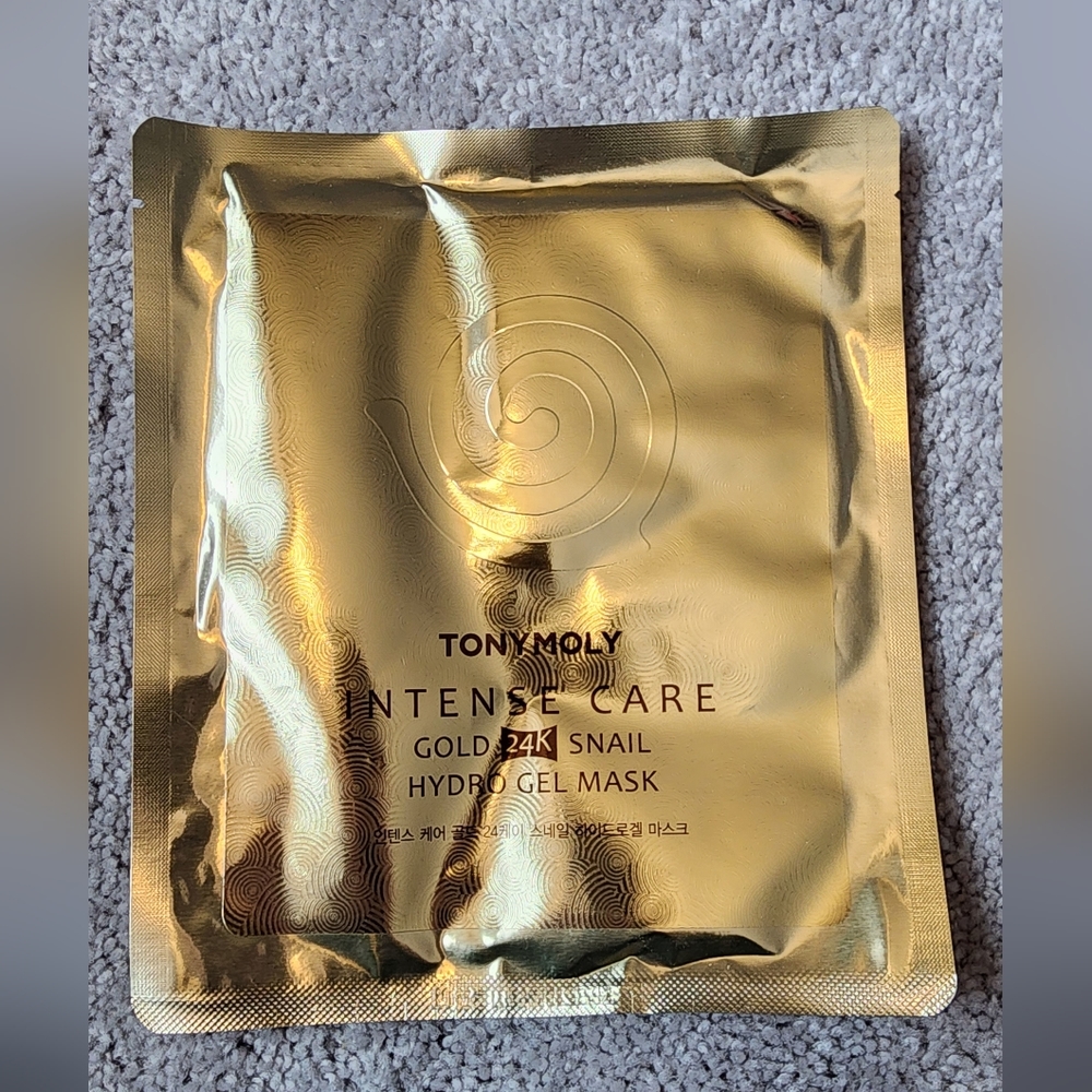 TonyMoly Hydro Gel Mask Gold Pack of 2